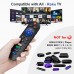 (Pack of 2) Replaced Remote Control for Roku TV, Compatible for TCL/Hisense/Onn/Sharp/Element/Westinghouse/Philips/Insignia/Jvc/RCA/Sanyo Roku Smart TVs